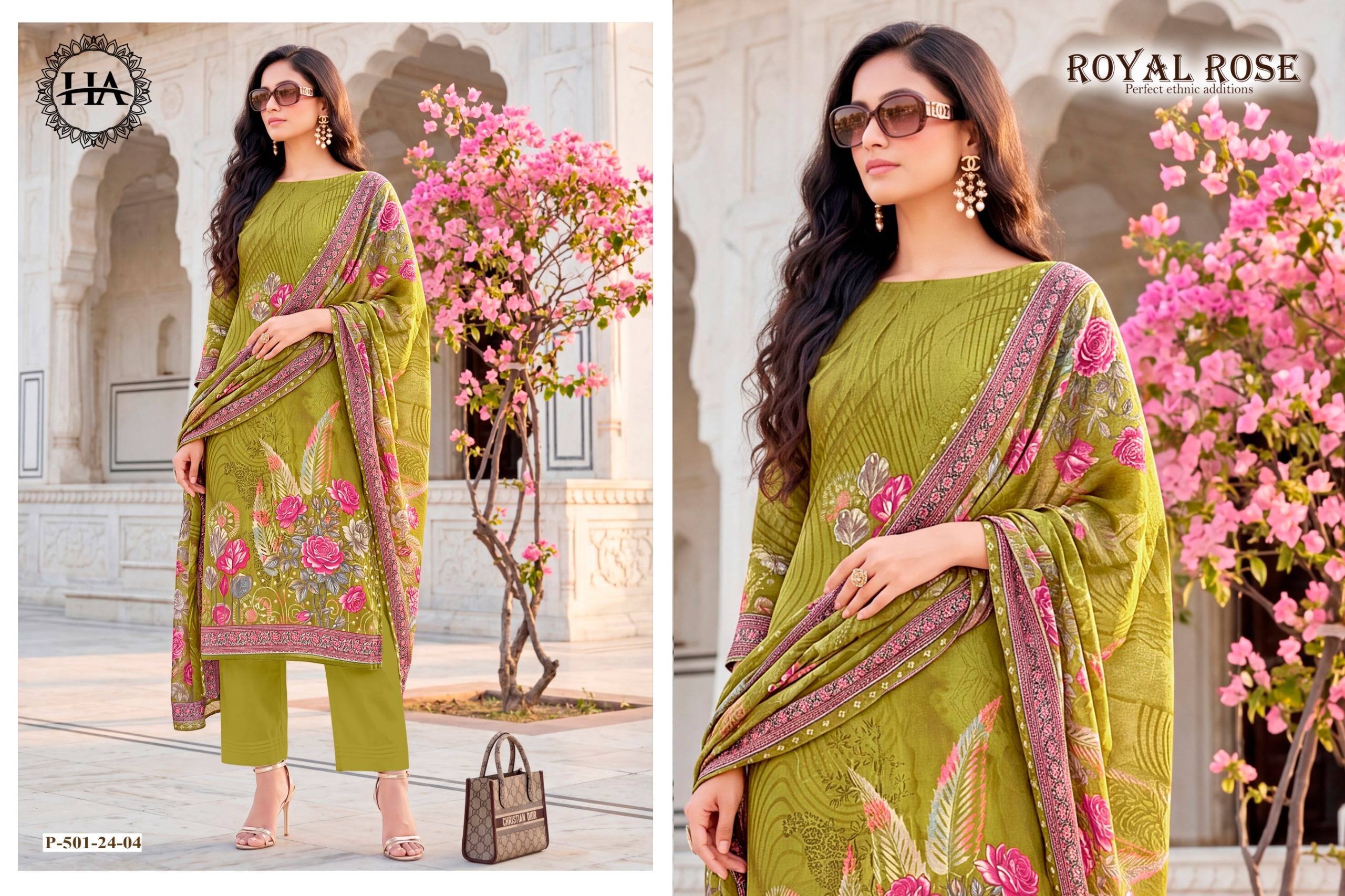 ROYAL ROSE By Alok Suit Beautiful Festive Suits Stylish Colorful Fancy Casual Wear PREMIUM Pure Zam Dresses At Wholesale Price